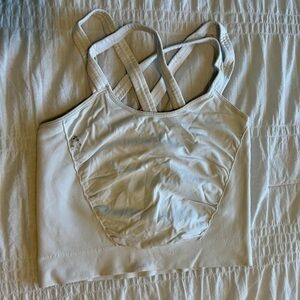 EUC Free People FP Movement Stretch Strappy Athletic Work Out Crop Top Size M/L